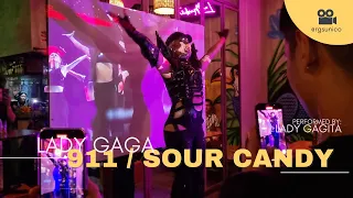 08.17.22 Lady Gagita Performing 911 & Sour Candy