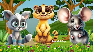 Lovely Animal Sounds: Mice, Antelope, Osprey, Mouse, Monkey | Animal Moments