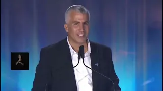 נאומו המרגש של מנחם קלמנזון בטקס פרס ישראל