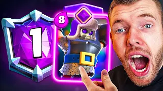 😱🤯PLATZ 1 DER WELT mit MEGARITTER... (unfassbares Deck) | Clash Royale Deutsch