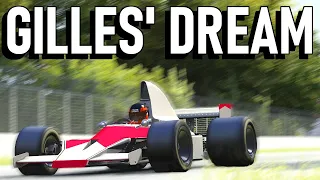 Gilles Villeneuve's Ideal F1 Car - Assetto Corsa Experiment