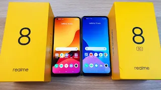 REALME 8 VS REALME 8 5G - В ЧЕМ РАЗНИЦА И ЧТО ВЫБРАТЬ?