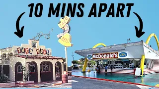 The Oldest McDonald's & Taco Bell were 10 minutes apart!