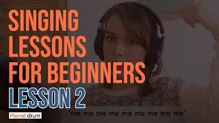 Singing lessons for beginners (Warming up your voice, Lesson 2)