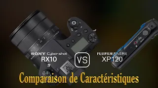 Sony Cyber-shot RX10 IV vs. Fujifilm FINEPIX XP120: Une Comparaison de Caractéristiques