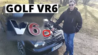 VW Golf VR6 - sleeper, postrach "beemek"