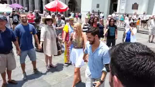 Christina Tate Flash Mob Marriage Proposal