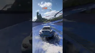 Driving Porsche 911 sport classic through a Waterslide is  coolest thing ever ! | FH5 | Hotwheels