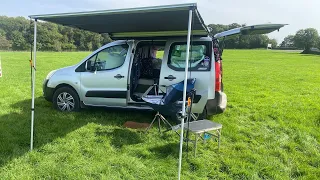 Citroen Berlingo Micro Camper Tour