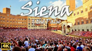 SIENA & THE PALIO (Tuscany) – Italy 🇮🇹 [4K video]