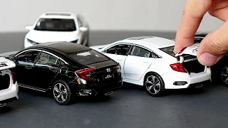 Big Meeting of Miniature Honda Civic 132 Scale Models 😍😉