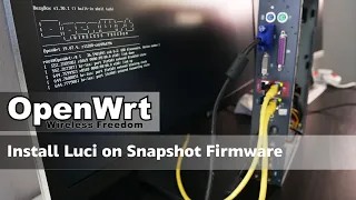 OpenWRT - Install LuCi on Snapshot Firmware - Raspberry Pi 4