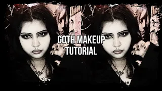 Easy tradgoth makeup tutorial
