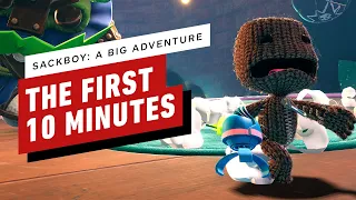 The First 10 Minutes of Sackboy: A Big Adventure on PS5 (4K)