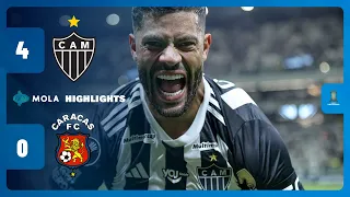 GOLAZO DI HULK! |  ATLETICO MINEIRO vs  CARACAS 4-0 | HIGHLIGHTS | COPA LIBERTADORES | MOLA TV