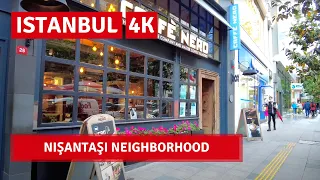 Istanbul City Walking Tour Nişantaşı Neighborhood |21May 2021|4k UHD 60fps