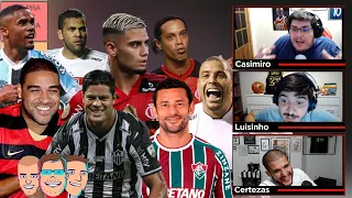 QUEBRA PAU INSANO! QUEM SÃO OS MELHORES JOGADORES QUE VOLTARAM AO FUTEBOL BRASILEIRO? - CORTES TNT