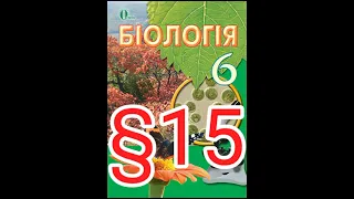 Параграф 15"Одноклітинні еукаріоти"//Шкільна програма 6 клас.