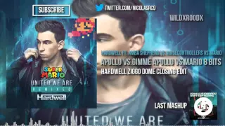 Hardwell vs.Noisecontrollers - Apollo vs.Gimme Apollo vs.Mario 8 Bits (Hardwell Ziggo Dome Edit)