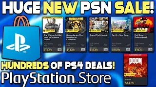 HUGE NEW PSN SALE - HUNDREDS OF PS4 GAME DEALS!