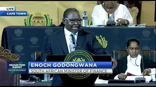 SA Finance Minister Enoch Godongwana tables medium-term budget speech
