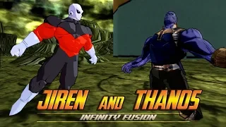 Jiren and Thanos Fusion | Thiren The Mad Titan Boy | DBZ Tenkaichi 3 (MOD)