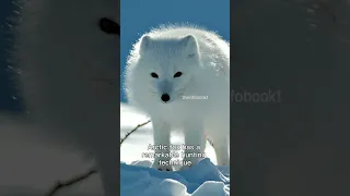 Arctic Fox 🦊 The Cutest Predator! #shorts