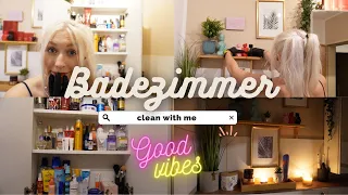 Badezimmer, clean with me #motivation #cleanwithme #aufräumen #cleaning #ausmisten