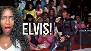 FIRST TIME REACTION TO | Elvis Presley - Jailhouse Rock ('68 Comeback Special) | Singer Reacts!!