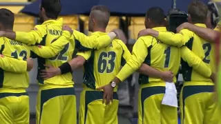 Usman Khwaja Grabs Adam Zampa's Bum during National Anthem - Funny Cricket Moment