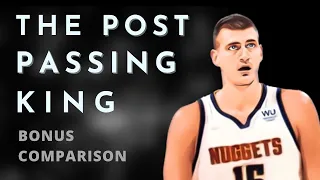 Jokic's post passing compared to Embiid & Giannis | NBA collab bonus clip