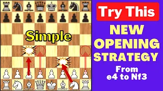Try This New Opening Strategy to Avoid Black's Difficult Responses to 1. e4