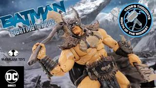 Caveman Batman (Fighting the Frozen) Review DC Direct McFarlane Toys Figure