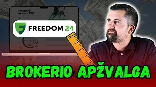 Viskas, ką turi žinoti apie “Freedom24” brokerį | 2024