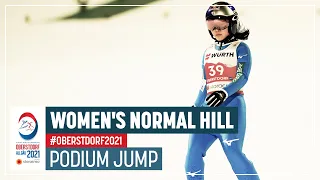 Sara Takanashi | Bronze | Women’s Normal Hill | 2021 FIS Nordic World Ski Championships