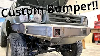 Building The Perfect Front Bumper For The Toyota Pickup!