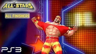 WWE All Stars ALL FINISHERS | DLC not included | PS3