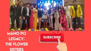 Mano Po Legacy: The Flower Sisters CAST  Presentation MEDIACON