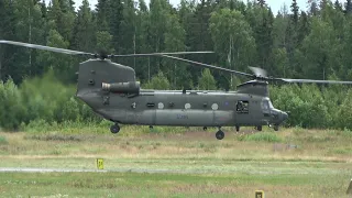 Royal Air Force Boeing Chinook HC.5 at Tampere-Pirkkala