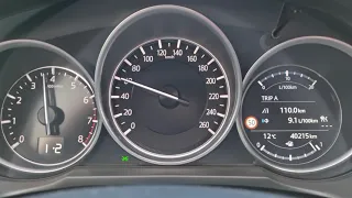 Mazda 6 III 2.0 SkyActive- acceleration 0-100 km/h