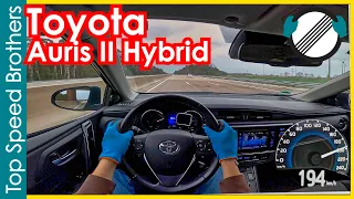 Toyota Auris II 1.8 Hybrid (2018) AUTOBAHN POV TOP SPEED 🚀 #TopSpeedBrothers