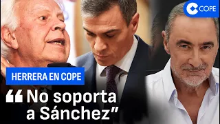 Herrera: “La relación de Felipe González con la actual dirección del PSOE es irreconciliable"