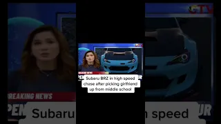 BRZ owner high speed chase cause of girlfriend