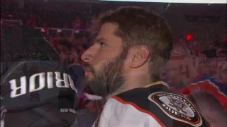 Edmonton Oilers Fans Sing The Star Spangled Banner