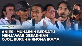 PEDAS! Momen Rakyat Nyelepet & Mendesak Anies - Muhaimin #DESAKANIES