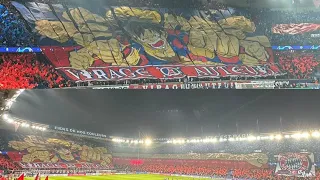 Choreo Ultras PSG againts Bayern Munchen || PSG VS BAYERN MUNCHEN 14.02.2023