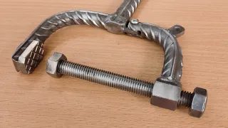few know how to make DIY c clamps for rebar
