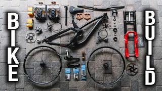 MY ALL NEW DREAM DOWNHILL BIKE BUILD!! (DH BIKE ASSEMBLE - NS BIKES FUZZ)