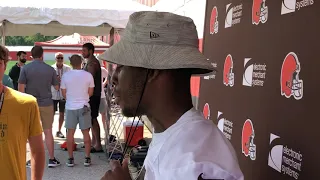 Browns CB Troy Hill on “star in the making” Greg Newsome II.