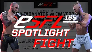 ESFL 155 Spotlight Fight: Volkanovski (EK-WARRIOR) VS McGregor (Zyaf)